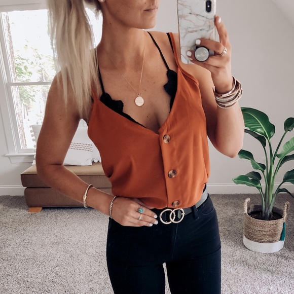 Amazon Button-up Tank Top - Picture 2 of 7